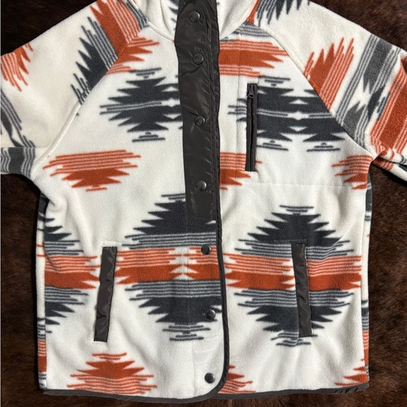 Southwestern Pattern Fleece Jacket - Picture 2 of 3